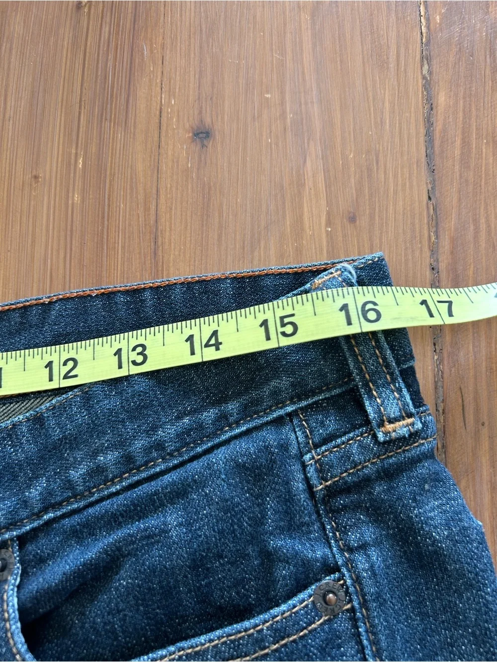 J. Crew Dark Blue Straight-Leg Jeans